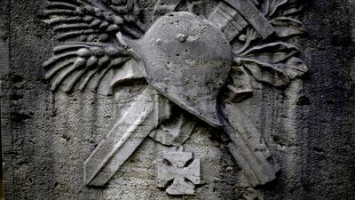 A monument to local men who were killed during World War I is seen on June 24, 2014 in Wildenroth, Germany. Villages across southern Germany usually have a small monument to men killed while serving in the German army during World War I, and the listed names often number into the dozens or even hundreds even in villages with small populations. Europe will commemorate the 100th anniversary of the beginning of World War I, which claimed millions of lives in fighting across the globe, this year. Philipp Guelland / Getty Images