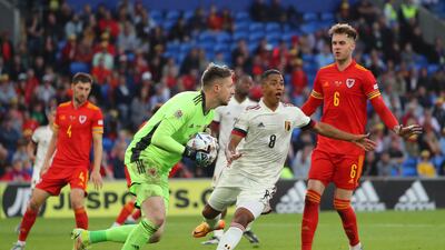 WALES PLAYER RATINGS: Wayne Hennessey - 8. The hero from the World Cup play-off match against Ukraine carried on his outstanding run of form and made a couple of really good saves. The pick of them was from De Bruyne when the Manchester City player tried his luck with a shot towards the near the post when it looked like he might cross. AFP