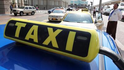Dubai authorities are reviewing taxi drivers' working hours. Photo: Pawan Singh / The National