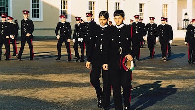 Sheikh Rashid was educated in Dubai at the Rashid School for Boys, then attended Sandhurst Military Academy in the United Kingdom, from which he graduated in 2002.