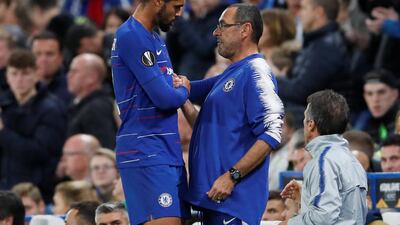 Maurizio Sarri has described Ruben Loftus-Cheek as a "great player" but one who needs to work on improving tactically. Reuters