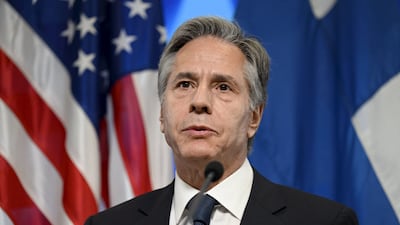 Secretary of State Antony Blinken will 'discuss US-Saudi strategic co-operation on regional and global issues' during his visit, the State Department said. AFP