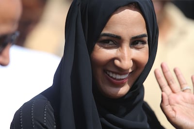 Dr Al Dhaheri says she is proud to see young female scientists and women working in technology. Photo: Salah Malkawi / The National