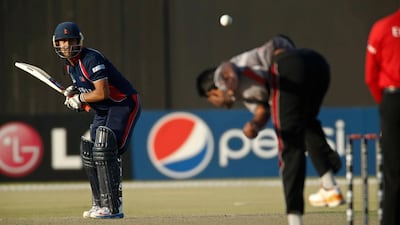 UAE in action against Nepal during an ICC World Twenty 20 Qualifier in 2013. Antonie Robertson/The National