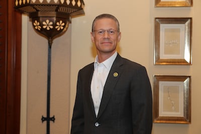 Badr Jafar, chief executive of Crescent Enterprises. Pawan Singh / The National