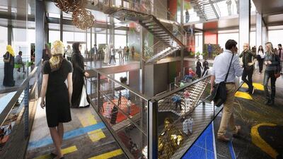 The Dubai Institute of Design and Innovation is expected to open to its first students in autumn 2018. Pupils keen to study design say the institute is a great opportunity. Wam