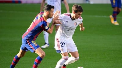 SUB: Sergio Busquets (Pedri) 6 – Looked comfortable in possession and kept the ball transitioning from back to front, though Barca looked more vulnerable with him in the pivot role. AFP