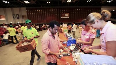 Celebrate the spirit of giving during Ramadan by contributing to charities and not-for-profit organisations that work to help people around the world. Sarah Dea / The National