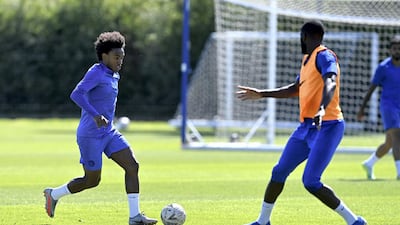 Willian could be appearing for Chelsea for the last time. Getty