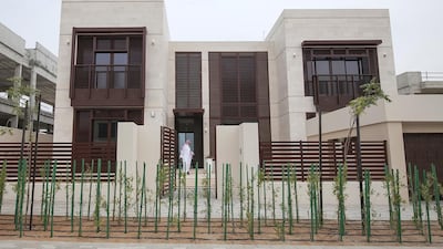 One of the type 4 villas at Hidd Al Saadiyat in Abu Dhabi. Mona Al Marzooqi / The National