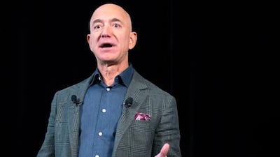 Amazon founder and chief executive Jeff Bezos launched his Bezos Earth Fund, which supports non-profits involved in the climate crisis, with $10 billion. Photo: EPA