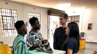 Meghan made a solo engagement while Prince Harry was in Malawi. Getty Images / @Sussex Royal