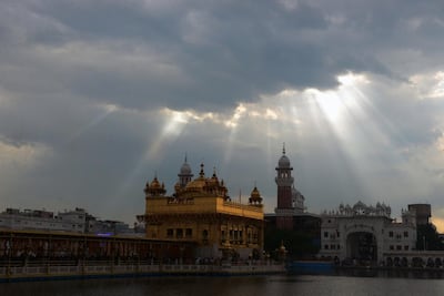 The Golden Temple in Amritsar, India, is the holiest site for the Sikh religion. AFP
