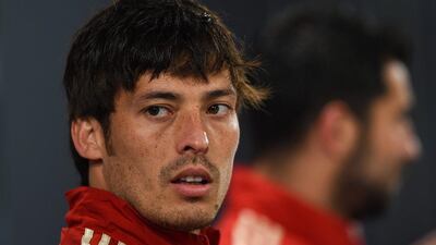 David Silva of Spain shown during a press conference on Monday in Curitiba, Brazil. David Ramos / Getty Images / June 9, 2014