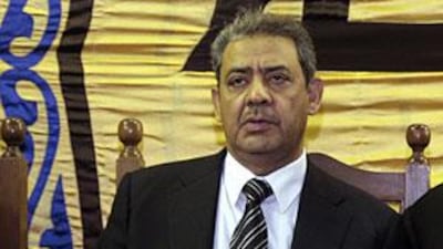 Sheikh Ahmed el Tayeb, the new head of Al Azhar, at the funeral of Sheikh Mohammed Sayed Tantawi.