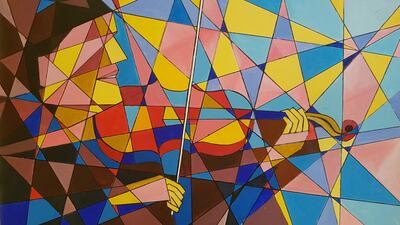 Smiling Violinist, Nazir Haidri. Courtesy of Nazir Haidri