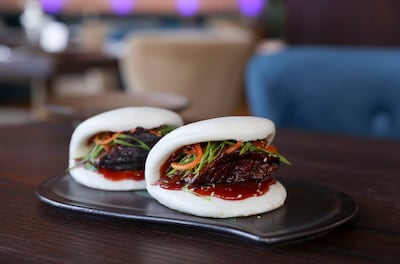 Short Rib Bao from The Steak Room. Khushnum Bhandari / The National