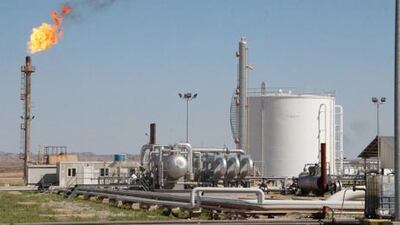 The liquefied petroleum gas facility in Kurdistan, above, was earlier shut down as it underwent repairs. Wam