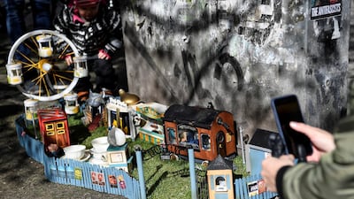 It's not known who is behind the collective. Reuters