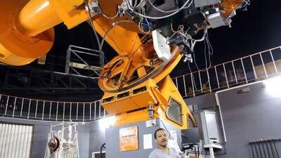 Francois Van Wyk has worked for decades at the South African Astronomical Observatory in the Karoo desert of South Africa. Sananda Sanhoo / The National