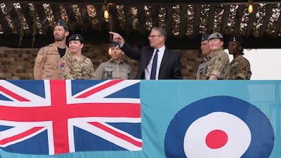 Mr Starmer will also visit Bahrain and the UAE. Getty Images