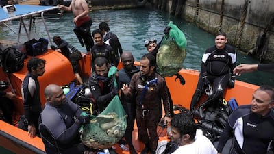 Many of those taking part were UAE nationals. Antonie Robertson/The National