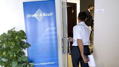 The offices of Drake & Scull in Dubai. Rich-Joseph Facun / The National