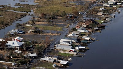 Damage inflicted by Hurricane Ida in Louisiana. AFP