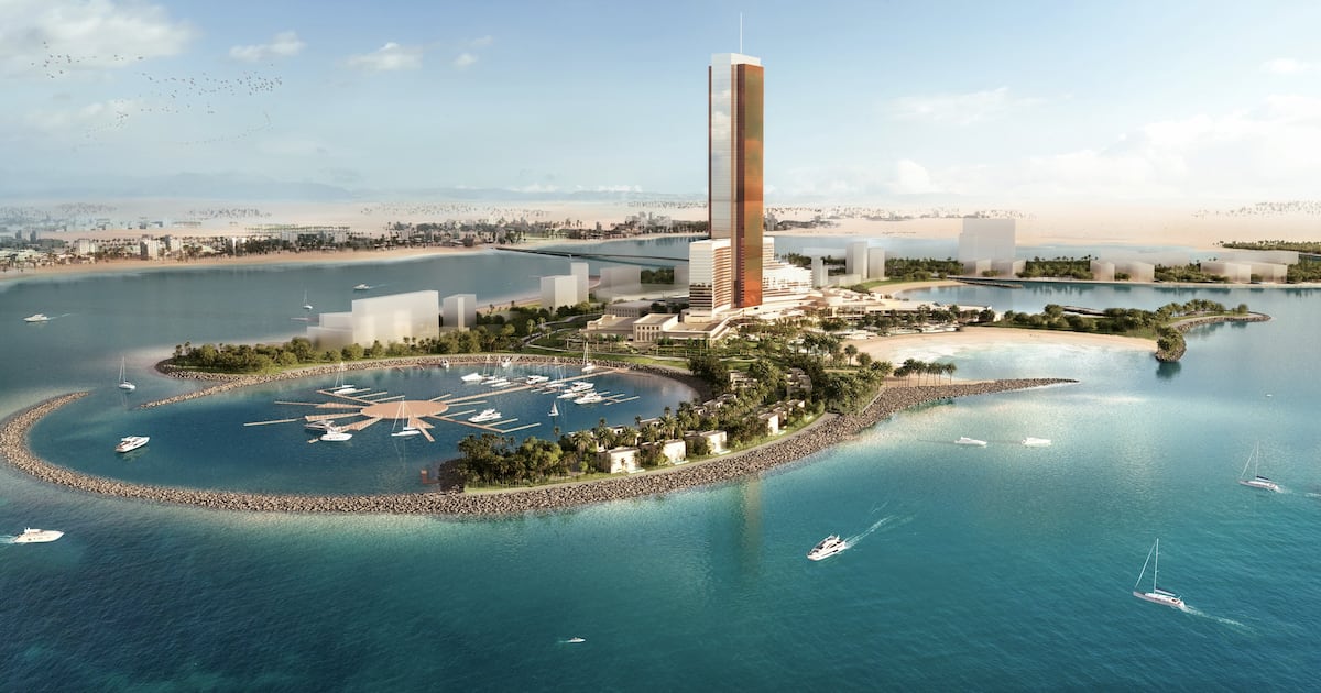 First look at Wynn Al Marjan Island's beach, lagoon and reef