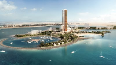 Wynn Al Marjan Island in Ras Al Khaimah will feature more than 300 metres of purpose-built reefs. Photo: Wynn Resorts