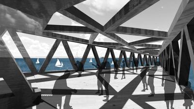 Crossing of the Coast, by Somayeh Ghorbani. Courtesy Somayeh Ghorbani