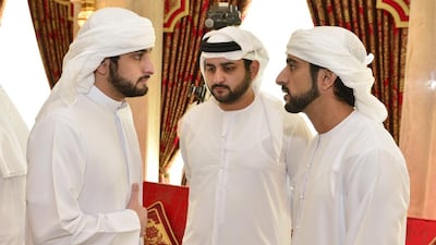 Family members prepare to receive well-wishers. Wam