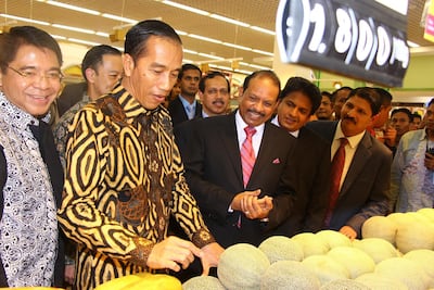 Indonesian President Joko Widodo beat the establishment when he first came to power. Courtesy Lulu Group