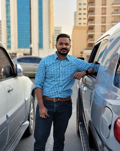 Kiran Viswam, a data analyst with a UAE-based luxury retailer, says a weak rupee is ideal if you take out a personal loan in India and pay it off using dirhams because you get more bang for your buck. Credit: Kiran Viswam