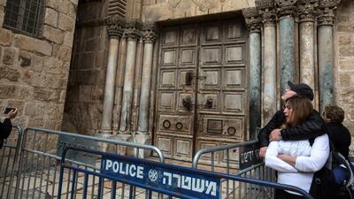 Separately, Christian leaders say legislation being considered by Israel's government would allow church property to be expropriated.