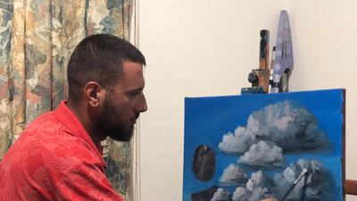 Majd Kurdieh has been represented by Fann A Porter, a gallery in Dubai, since 2016. Courtesy of the artist