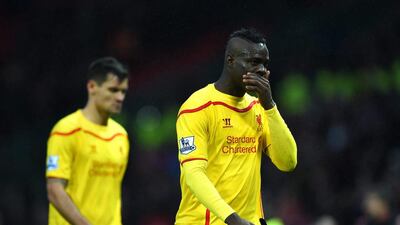 Mario Balotelli of Liverpool. Getty Images