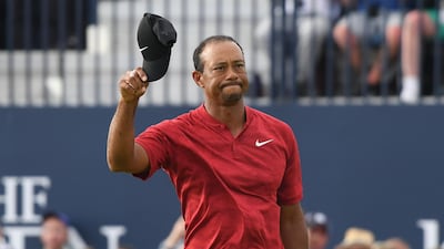 Former world No 1 Tiger Woods rolled back the years to contend for the British Open title this year. Getty Images
