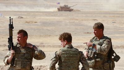 Communication plays a major role in such military drills. AFP