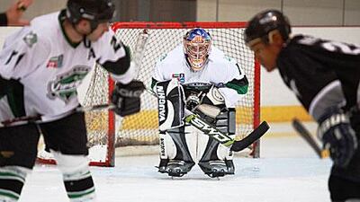 Michael Jabri-Pickett, the Al Ain Vipers' netminder, kept a clean sheet in the decider against the Dubai Mighty Camels.