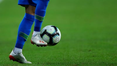 Dani Alves of Brazil kicks the ball. Getty Images