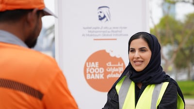 More than 5,000 volunteers will support the UAE Food Bank's goal. Photo: Dubai Media Office