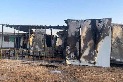 A project run by the Danish Refugee Council in Basra was burned by protesters angry at the desecration of the Quran in Denmark. AP