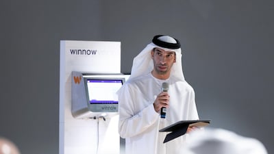 Dr Thani Al Zeyoudi, Minister of Climate Change and Environment, is calling on the hospitality sector to support nationwide efforts to slash food waste. Reem Mohammed/The National