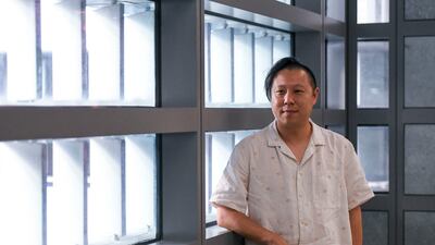 Professor Hao Li at Mohamed bin Zayed University of Artificial Intelligence, Masdar City Abu Dhabi. Khushnum Bhandari / The National