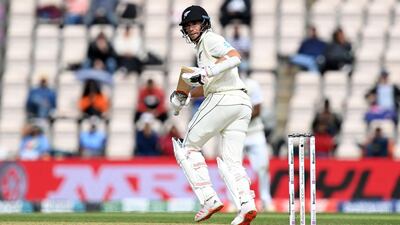 Tim Southee hit 30 off 46 balls for New Zealand. AFP