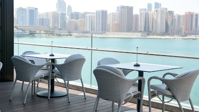 Grab a seat on the patio during the cooler months. Khushnum Bhandari / The National