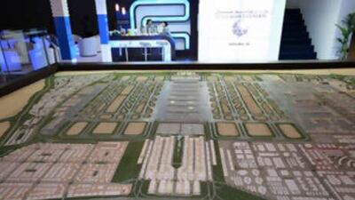Broader look: The Dubai World Central will cover 140 square kilometres of mixed airport-logisctics-property facilities.