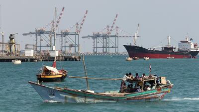 Saudi Arabia has temporarily halted oil tankers moving through the Bab El Mandeb Strait. AFP