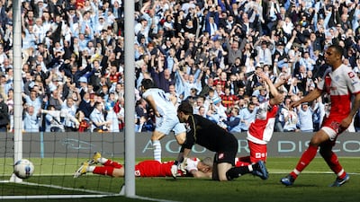 On this day 10 years ago, Sergio Aguero's Premier League title-clinching winner came with 93 minutes and 20 seconds on the clock. PA Images